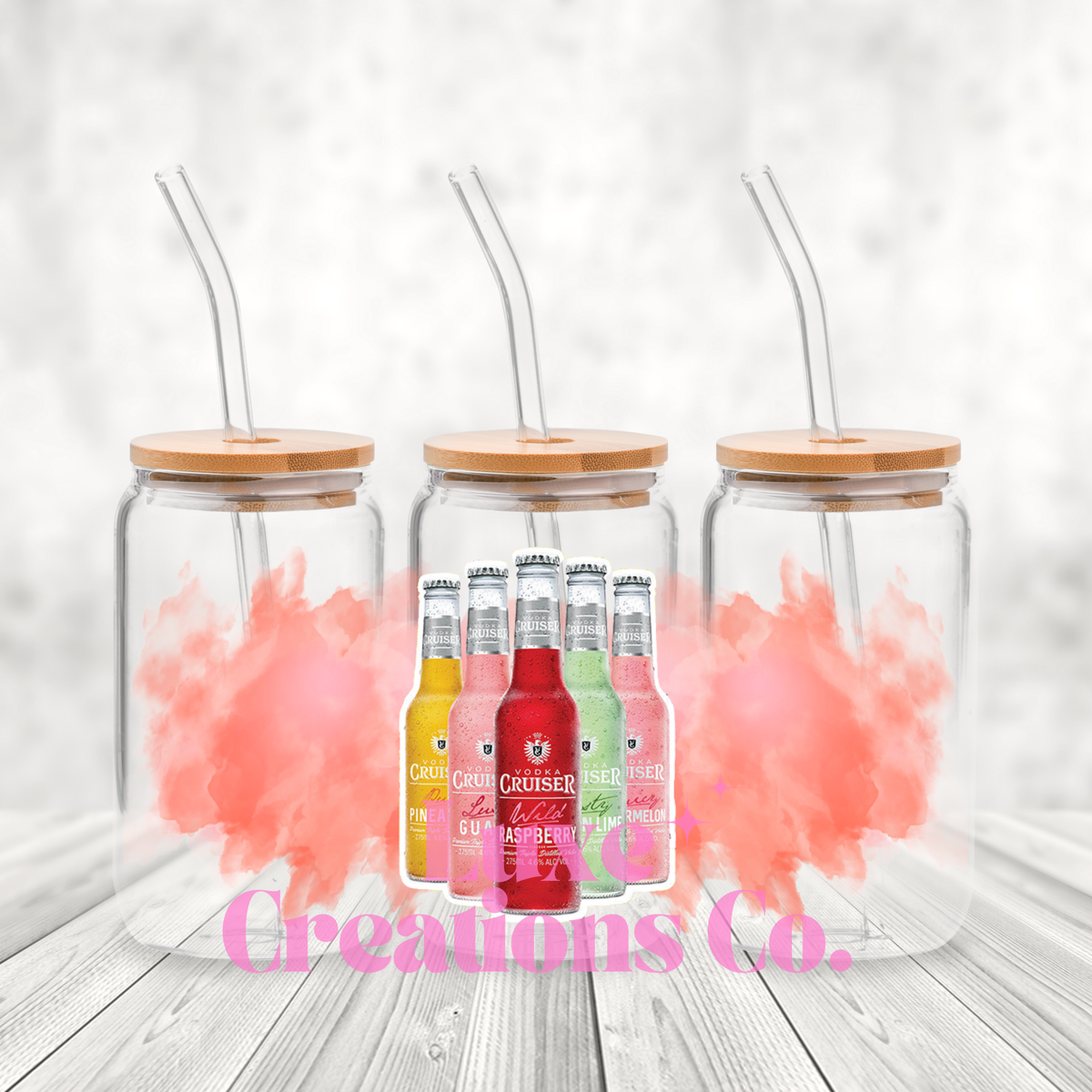 Cruiser Vodka UV DTF Wrap by Luxe