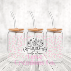 Mothers Day Flower UV DTF Wrap by Luxe (#130)