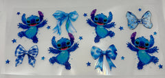 Stitch Coquette Bows UV DTF Wrap (RTS)